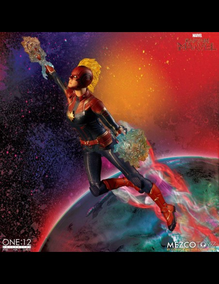 MEZCO - Captain Marvel 1:12 Clothed A.Figure