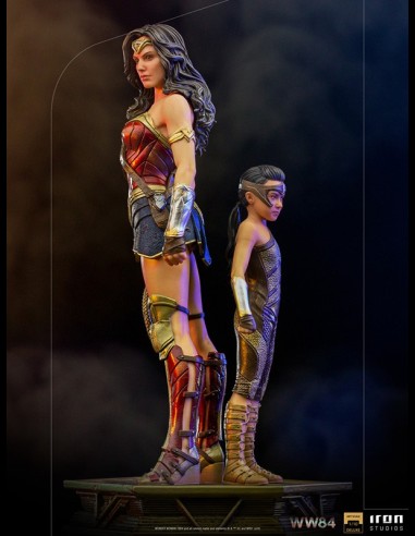 IRON STUDIOS - WW84 Wonder Woman & Young Diana DX Statua