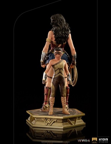 IRON STUDIOS - WW84 Wonder Woman & Young Diana DX Statua