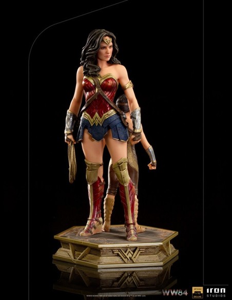 IRON STUDIOS - WW84 Wonder Woman & Young Diana DX Statua