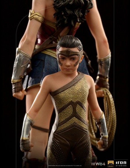 IRON STUDIOS - WW84 Wonder Woman & Young Diana DX Statua