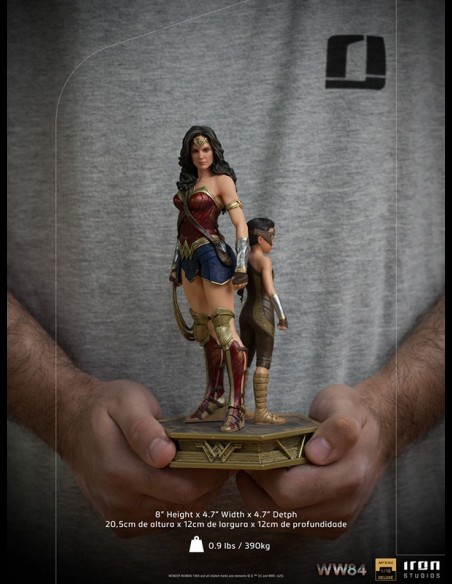 IRON STUDIOS - WW84 Wonder Woman & Young Diana DX Statua