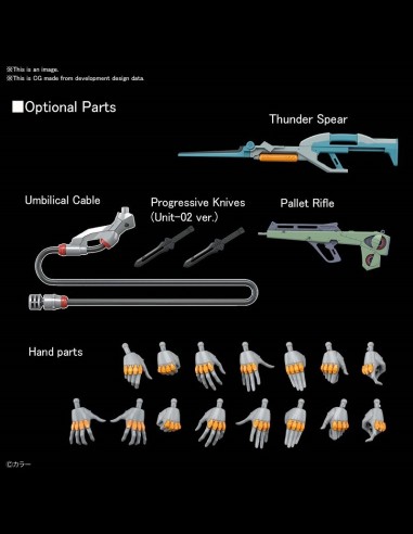 BANDAI - RG Neon Genesis Evangelion EVA UNIT 02 1/144