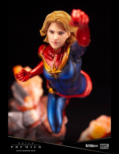 KOTOBUKIYA - Captain Marvel ARTFX Premier PVC Statue 1/10 27 cm