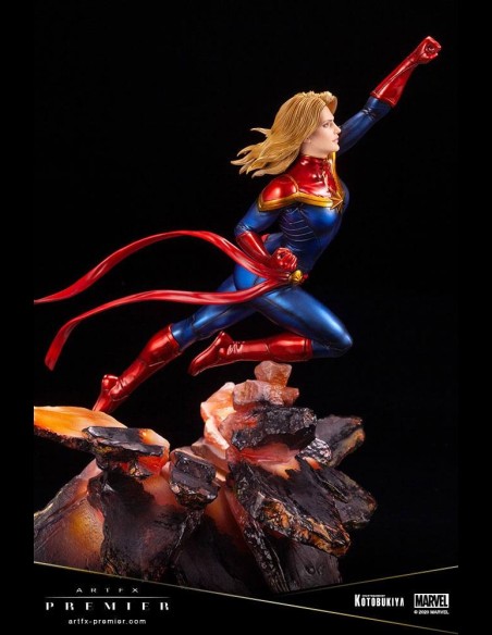 KOTOBUKIYA - Captain Marvel ARTFX Premier PVC Statue 1/10 27 cm