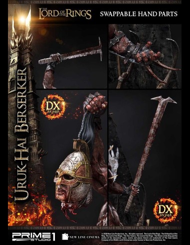 PRIME 1 DELUXE - LOTR Uruk-Hai Berserker statua