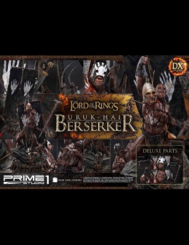 PRIME 1 DELUXE - LOTR Uruk-Hai Berserker statua