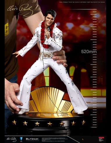 BLITZWAY - Elvis Presley Superb Scale Hybrid Statue 1/4 Elvis Aaron Presley 52 cm