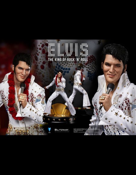 BLITZWAY - Elvis Presley Superb Scale Hybrid Statue 1/4 Elvis Aaron Presley 52 cm