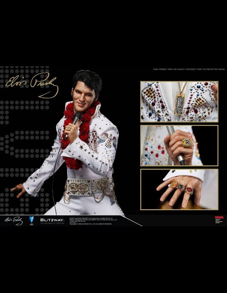 BLITZWAY - Elvis Presley Superb Scale Hybrid Statue 1/4 Elvis Aaron Presley 52 cm
