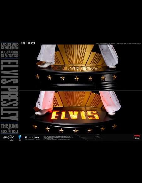 BLITZWAY - Elvis Presley Superb Scale Hybrid Statue 1/4 Elvis Aaron Presley 52 cm