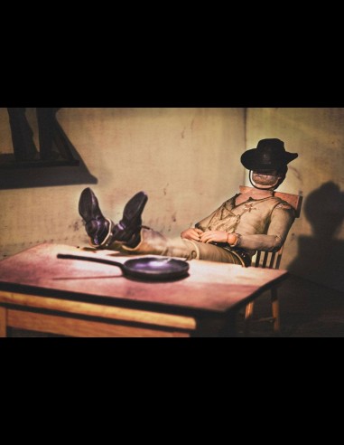 OAKIE DOAKIE - Terence Hill & Bud Spencer A.Figure 18cm. Set da "Lo Chiamavano Trinità"