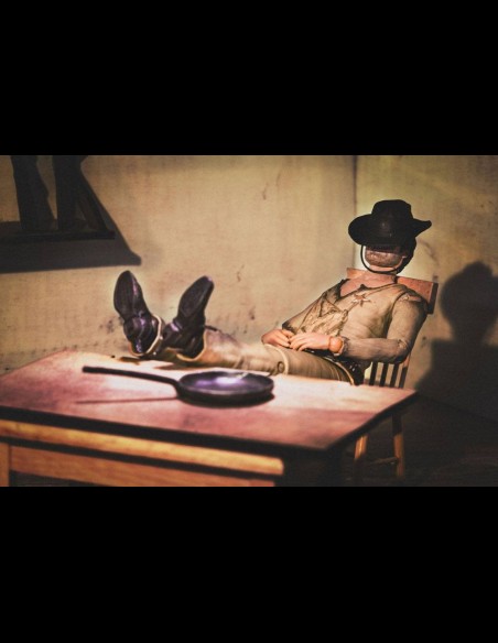 OAKIE DOAKIE - Terence Hill & Bud Spencer A.Figure 18cm. Set da "Lo Chiamavano Trinità"