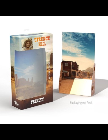 OAKIE DOAKIE - Terence Hill & Bud Spencer A.Figure 18cm. Set da "Lo Chiamavano Trinità"