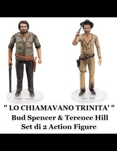 OAKIE DOAKIE - Terence Hill & Bud Spencer A.Figure 18cm. Set da "Lo Chiamavano Trinità"