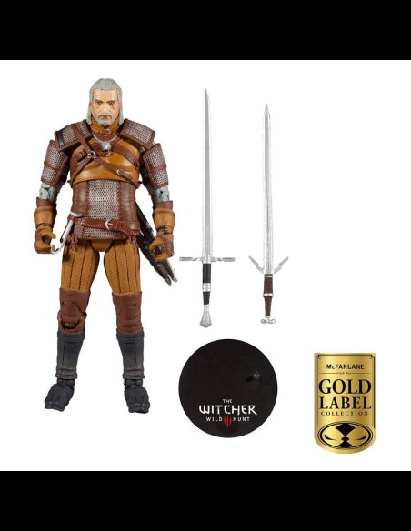 McFARLANE - The Witcher Action Figure Geralt of Rivia Gold Label Series 18 cm