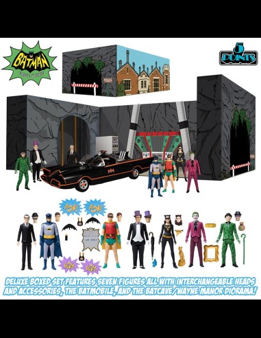 MEZCO - 5 Points Batman Deluxe Box Set