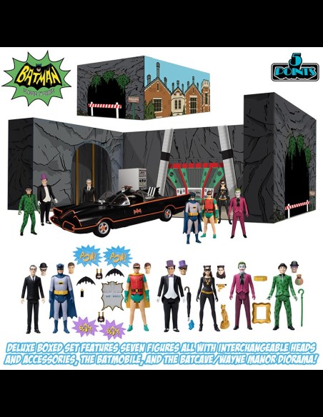 MEZCO - 5 Points Batman Deluxe Box Set