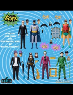 MEZCO - 5 Points Batman Deluxe Box Set 2