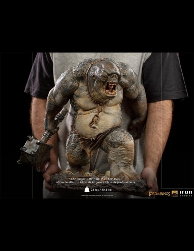 IRON STUDIOS - LOTR Cave Troll Deluxe 1/10 Art Statua