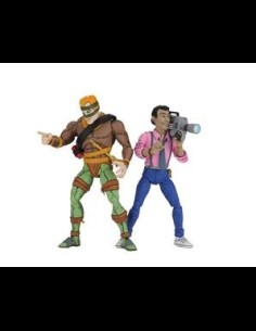 NECA - TMNT: Rat King and Vernon 7 inch Action Figure 2-Pack 2