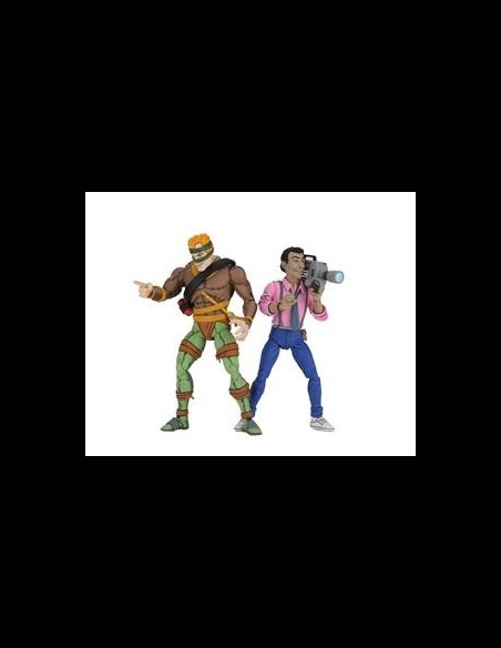 NECA - TMNT: Rat King and Vernon 7 inch Action Figure 2-Pack