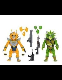 NECA - TMNT: Captain Zarax and Zork 7 inch Action Figure 2-Pack 2