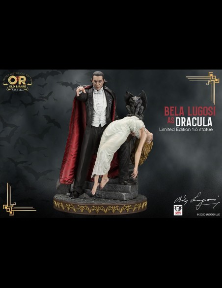 INFINITE STATUE - Dracula Bela Lugosi Old & Rare statua 1/6