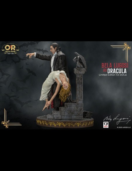INFINITE STATUE - Dracula Bela Lugosi Old & Rare statua 1/6