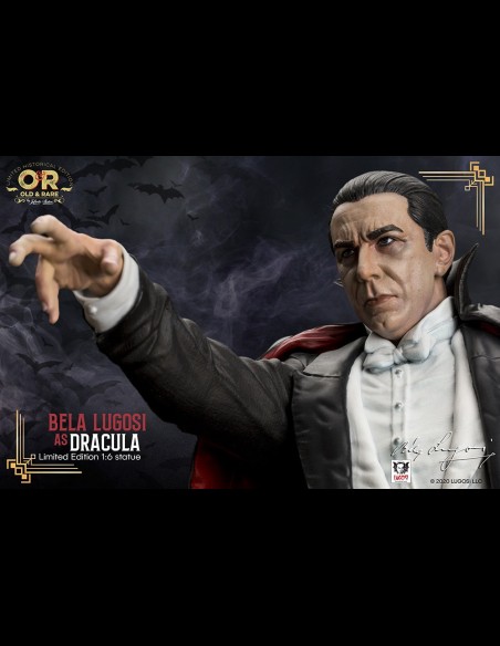 INFINITE STATUE - Dracula Bela Lugosi Old & Rare statua 1/6