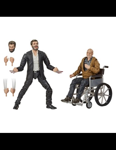 HASBRO - Marvel Legends Series Action Figure 2-Pack 2020 Marvel's Logan & Charles Xavier Exclusive 15 cm