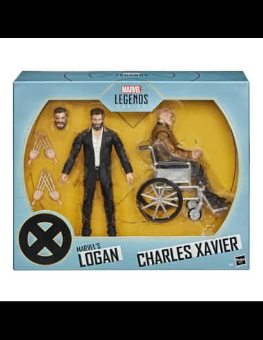 HASBRO - Marvel Legends Series Action Figure 2-Pack 2020 Marvel's Logan & Charles Xavier Exclusive 15 cm