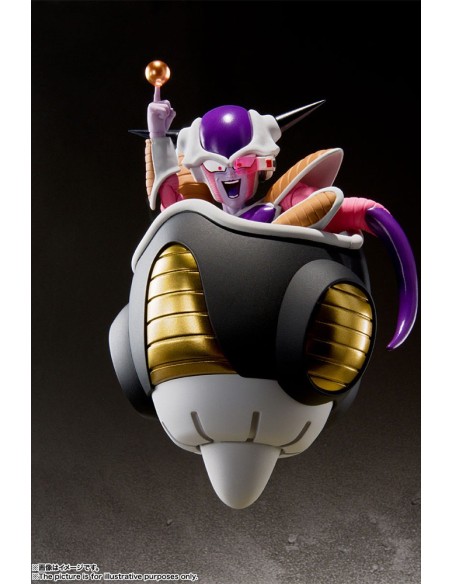 BANDAI - Dragonball Z Frieza Freezer First Form & Pod Set SH Figuarts