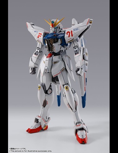 BANDAI - Metal Build Gundam F91 Formula Chronicle White
