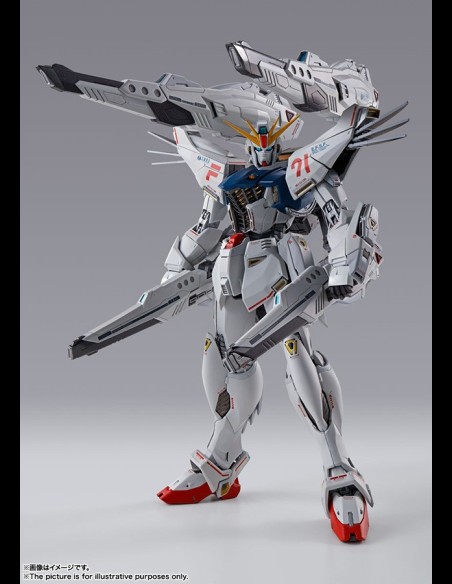 BANDAI - Metal Build Gundam F91 Formula Chronicle White