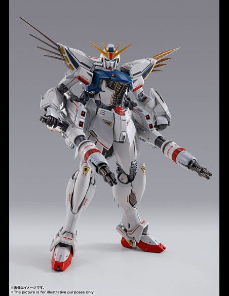 BANDAI - Metal Build Gundam F91 Formula Chronicle White