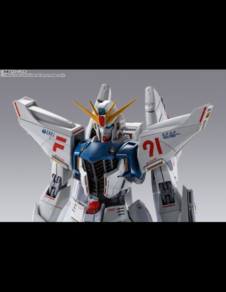 BANDAI - Metal Build Gundam F91 Formula Chronicle White