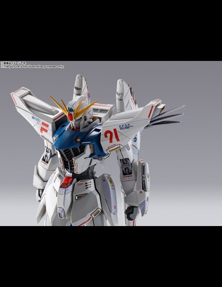 BANDAI - Metal Build Gundam F91 Formula Chronicle White