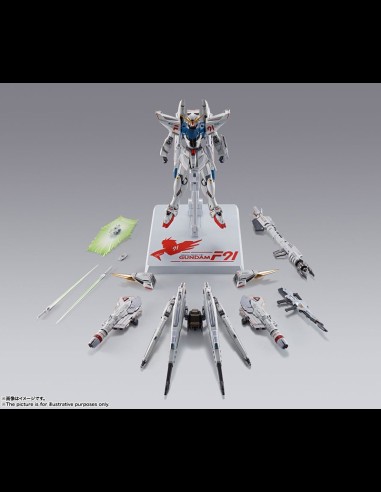BANDAI - Metal Build Gundam F91 Formula Chronicle White