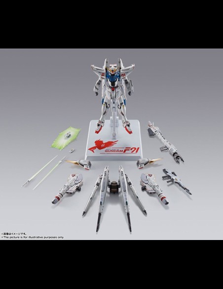 BANDAI - Metal Build Gundam F91 Formula Chronicle White