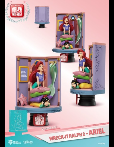 BEAST KINGDOM - D-STAGE WRECK IT RALPH 2 ARIEL