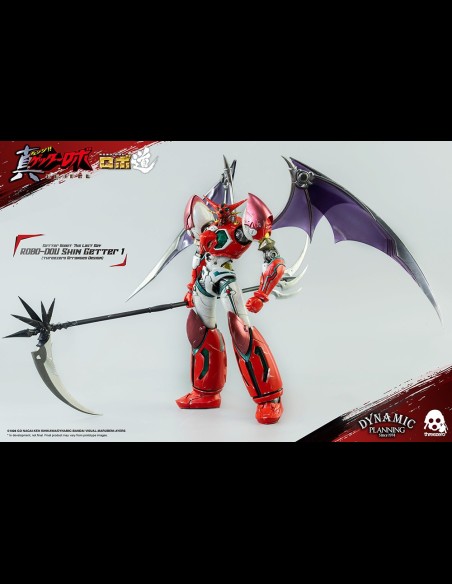 THREEZERO - Getter Robo Armageddon: Robo-Dou Shin Getter 1 Action Figure - Anime Color Version