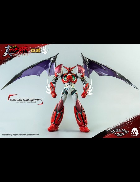 THREEZERO - Getter Robo Armageddon: Robo-Dou Shin Getter 1 Action Figure - Anime Color Version