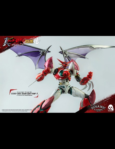 THREEZERO - Getter Robo Armageddon: Robo-Dou Shin Getter 1 Action Figure - Anime Color Version