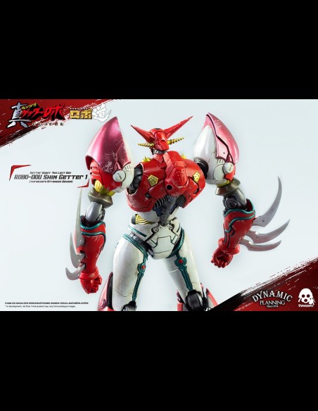 THREEZERO - Getter Robo Armageddon: Robo-Dou Shin Getter 1 Action Figure - Anime Color Version