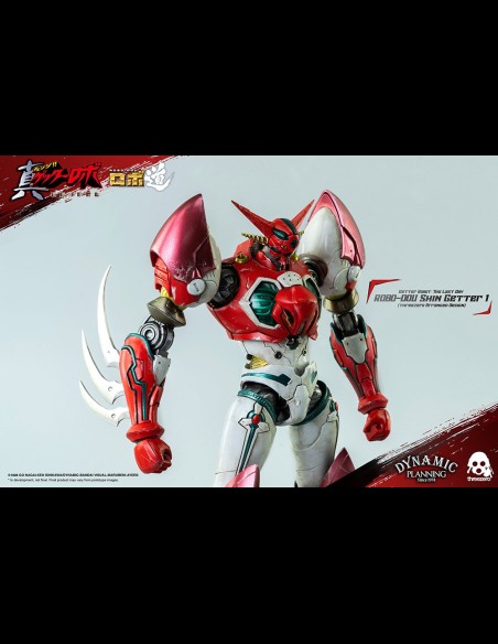THREEZERO - Getter Robo Armageddon: Robo-Dou Shin Getter 1 Action Figure - Anime Color Version