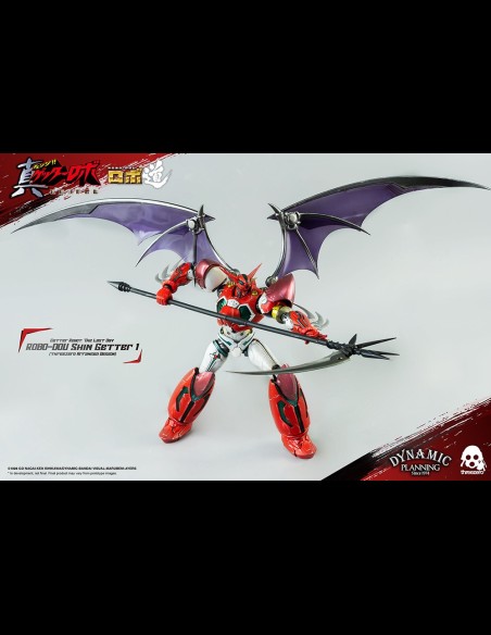 THREEZERO - Getter Robo Armageddon: Robo-Dou Shin Getter 1 Action Figure - Anime Color Version