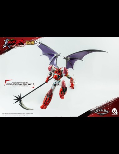 THREEZERO - Getter Robo Armageddon: Robo-Dou Shin Getter 1 Action Figure - Anime Color Version