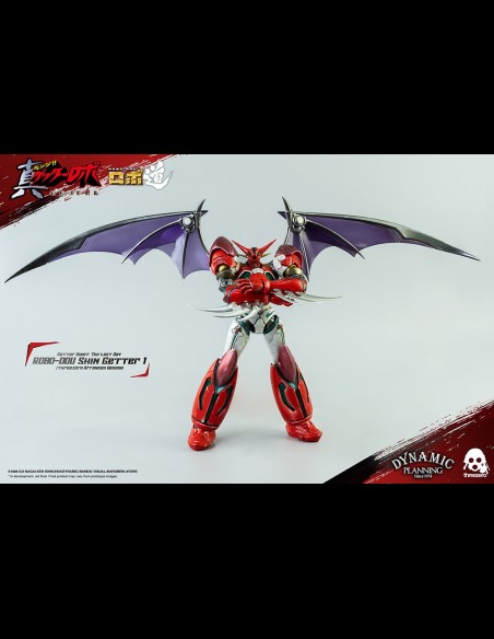 THREEZERO - Getter Robo Armageddon: Robo-Dou Shin Getter 1 Action Figure - Anime Color Version