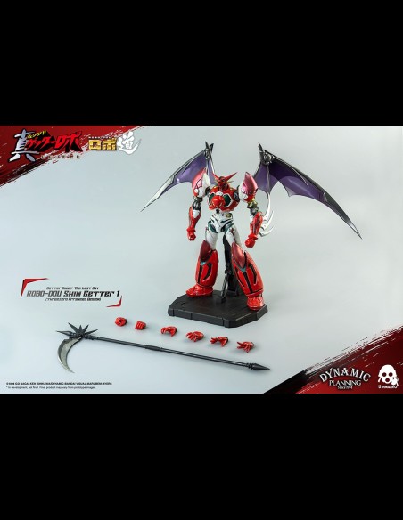 THREEZERO - Getter Robo Armageddon: Robo-Dou Shin Getter 1 Action Figure - Anime Color Version